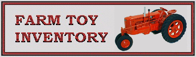 Case Farm Toy Inventory