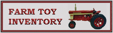 International Harvester Farm Toy Inventory